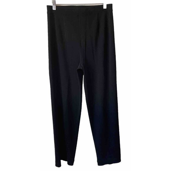 Misook Women's Black Knit pants Pull On Acrylic Size Small - Picture 1 of 2
